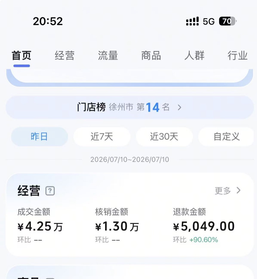 门店榜 · 区域排名持续爬升